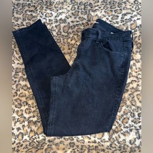 Old Navy black super skinny jeans